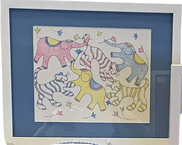 "Twirling Tigers & Ellies"