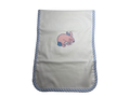Burp Cloth - Blue Bunny